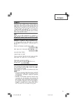 Предварительный просмотр 75 страницы Hitachi DV 14DBL Handling Instructions Manual