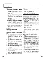 Preview for 8 page of Hitachi DV 14DCL Handling Instructions Manual