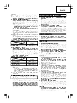 Preview for 13 page of Hitachi DV 14DCL Handling Instructions Manual