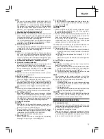 Preview for 15 page of Hitachi DV 14DCL Handling Instructions Manual