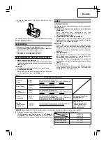 Preview for 21 page of Hitachi DV 14DCL Handling Instructions Manual