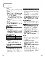 Preview for 24 page of Hitachi DV 14DCL Handling Instructions Manual