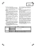 Preview for 25 page of Hitachi DV 14DCL Handling Instructions Manual