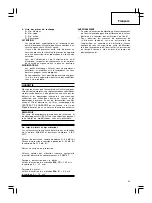 Preview for 39 page of Hitachi DV 14DCL Handling Instructions Manual