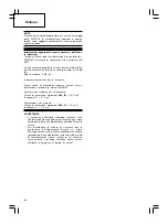 Preview for 50 page of Hitachi DV 14DCL Handling Instructions Manual