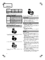 Preview for 54 page of Hitachi DV 14DCL Handling Instructions Manual