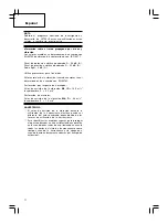 Preview for 72 page of Hitachi DV 14DCL Handling Instructions Manual