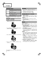 Preview for 76 page of Hitachi DV 14DCL Handling Instructions Manual