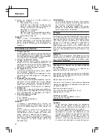 Preview for 94 page of Hitachi DV 14DCL Handling Instructions Manual