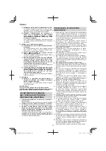 Предварительный просмотр 20 страницы Hitachi DV 14DCL2 Handling Instructions Manual