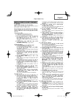 Предварительный просмотр 7 страницы Hitachi DV 14DJL Handling Instructions Manual