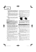 Предварительный просмотр 8 страницы Hitachi DV 14DJL Handling Instructions Manual