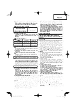 Предварительный просмотр 11 страницы Hitachi DV 14DJL Handling Instructions Manual