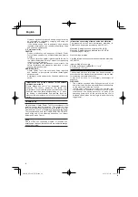 Предварительный просмотр 14 страницы Hitachi DV 14DJL Handling Instructions Manual