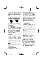 Предварительный просмотр 17 страницы Hitachi DV 14DJL Handling Instructions Manual