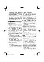 Предварительный просмотр 20 страницы Hitachi DV 14DJL Handling Instructions Manual