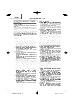 Предварительный просмотр 24 страницы Hitachi DV 14DJL Handling Instructions Manual