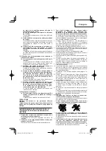 Предварительный просмотр 25 страницы Hitachi DV 14DJL Handling Instructions Manual