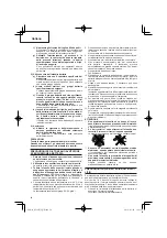 Предварительный просмотр 34 страницы Hitachi DV 14DJL Handling Instructions Manual