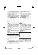 Предварительный просмотр 40 страницы Hitachi DV 14DJL Handling Instructions Manual