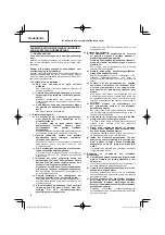 Предварительный просмотр 42 страницы Hitachi DV 14DJL Handling Instructions Manual