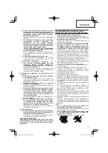 Предварительный просмотр 43 страницы Hitachi DV 14DJL Handling Instructions Manual