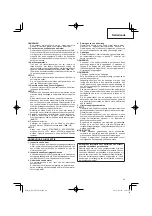 Предварительный просмотр 49 страницы Hitachi DV 14DJL Handling Instructions Manual