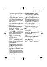 Предварительный просмотр 65 страницы Hitachi DV 14DJL Handling Instructions Manual