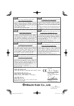 Предварительный просмотр 76 страницы Hitachi DV 14DJL Handling Instructions Manual