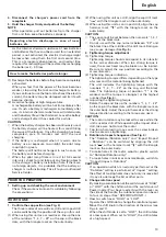 Предварительный просмотр 11 страницы Hitachi DV 14DL Handling Instructions Manual