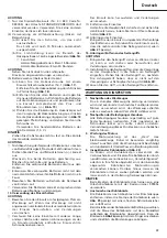 Предварительный просмотр 23 страницы Hitachi DV 14DL Handling Instructions Manual