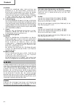 Предварительный просмотр 24 страницы Hitachi DV 14DL Handling Instructions Manual