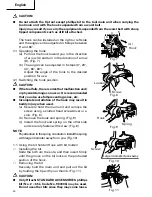 Предварительный просмотр 20 страницы Hitachi DV 14DMR Safety Instructions And Instruction Manual