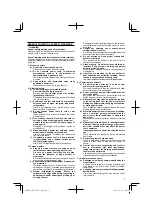 Предварительный просмотр 5 страницы Hitachi DV 14DVC2 Handling Instructions Manual