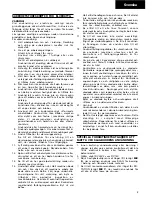 Предварительный просмотр 5 страницы Hitachi DV 14V Handling Instructions Manual