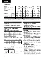 Предварительный просмотр 6 страницы Hitachi DV 14V Handling Instructions Manual