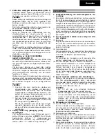 Предварительный просмотр 7 страницы Hitachi DV 14V Handling Instructions Manual