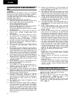 Предварительный просмотр 16 страницы Hitachi DV 14V Handling Instructions Manual