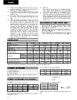 Предварительный просмотр 20 страницы Hitachi DV 14V Handling Instructions Manual