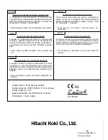 Предварительный просмотр 26 страницы Hitachi DV 14V Handling Instructions Manual