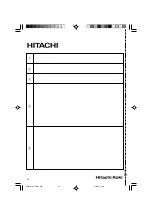 Preview for 36 page of Hitachi DV 16VBL Handling Instructions Manual