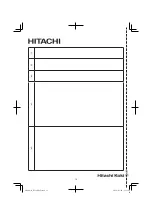 Preview for 16 page of Hitachi DV 18DBFL2 Handling Instructions Manual