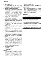 Предварительный просмотр 12 страницы Hitachi DV 20T2 Handling Instructions Manual