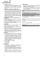 Предварительный просмотр 16 страницы Hitachi DV 20T2 Handling Instructions Manual