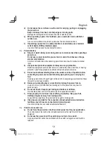 Предварительный просмотр 13 страницы Hitachi DV 20V Handling Instructions Manual