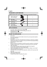 Предварительный просмотр 16 страницы Hitachi DV 20V Handling Instructions Manual