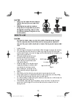 Предварительный просмотр 19 страницы Hitachi DV 20V Handling Instructions Manual