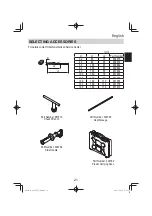 Предварительный просмотр 21 страницы Hitachi DV 20V Handling Instructions Manual