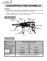 Предварительный просмотр 22 страницы Hitachi DV 20VB Safety And Instruction Manual