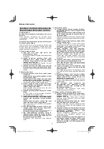 Preview for 18 page of Hitachi DV 20VD Handling Instructions Manual